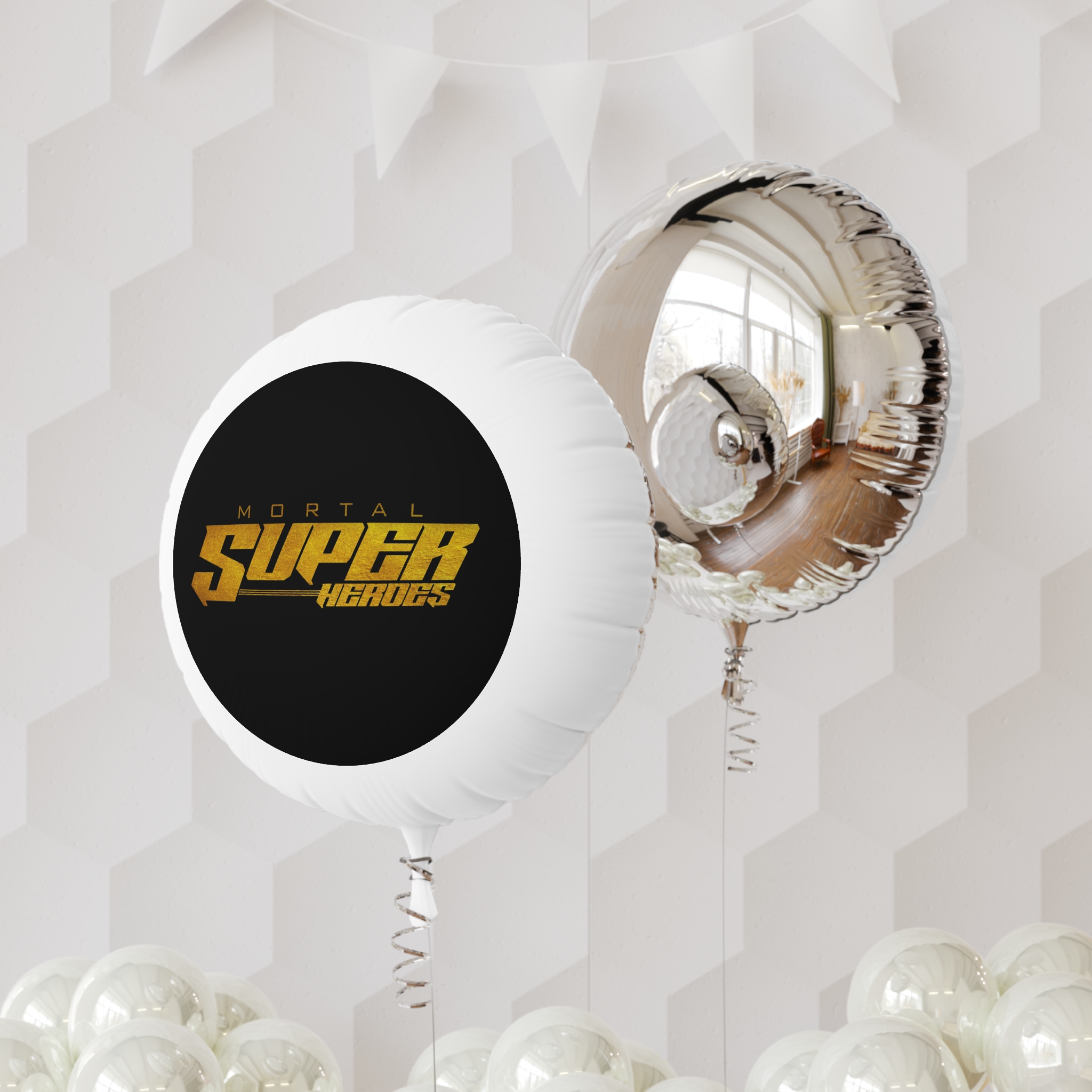 Mortal Superheroes Mylar Balloon - Image 3